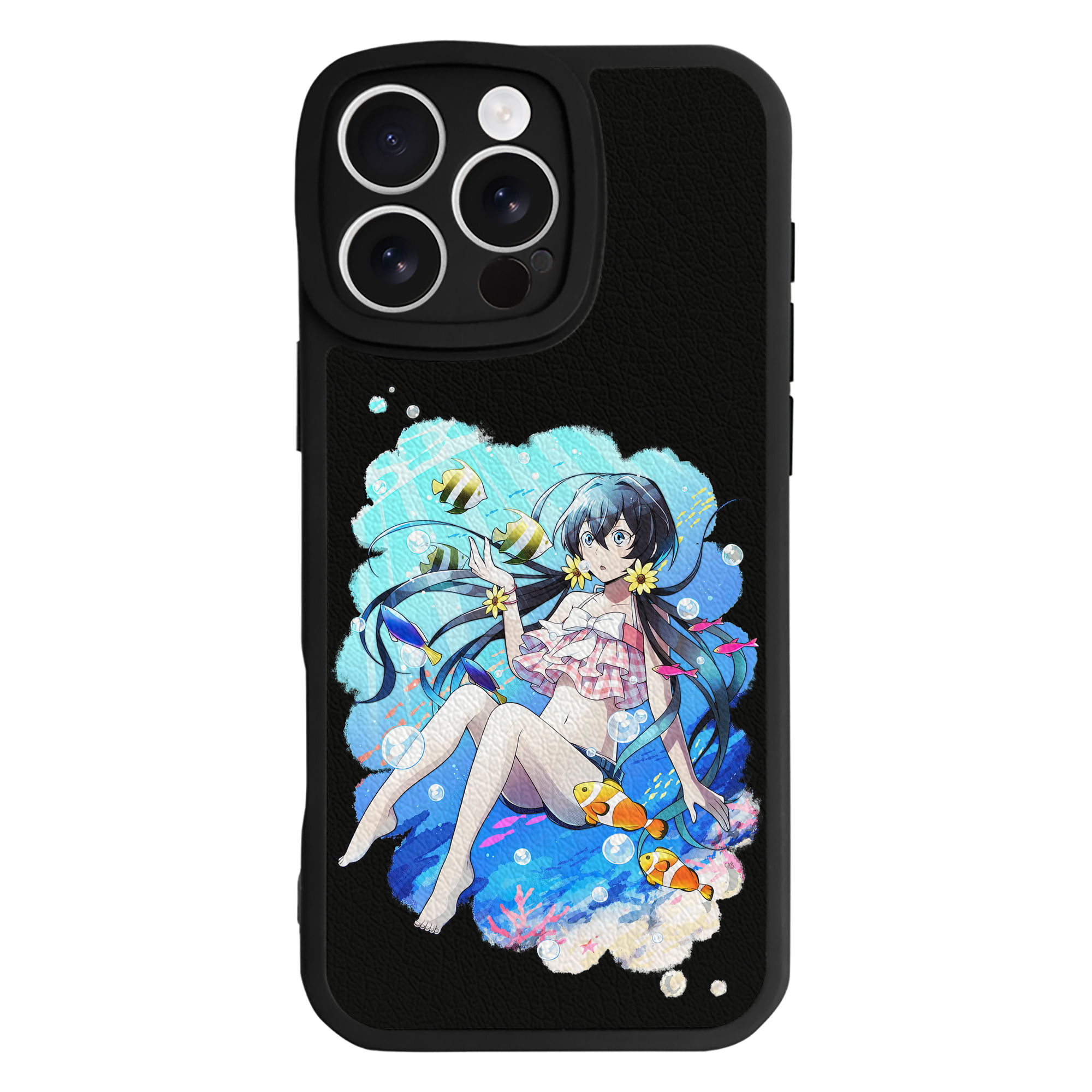 （画像用） 文豪ストレイドッグス Bungo Stray Dogs 【iPhone 16シリーズ対応】シリコンスマホケース（レザー調） 材質：シリコン